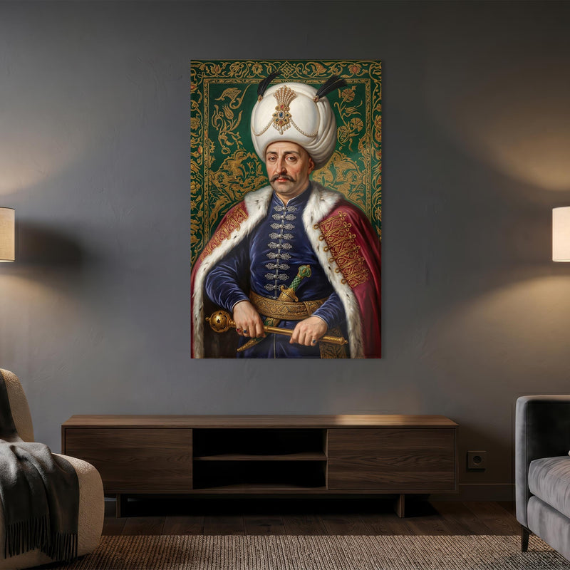 Yavuz Sultan Selim Han Cam Tablo – Cam Tablo