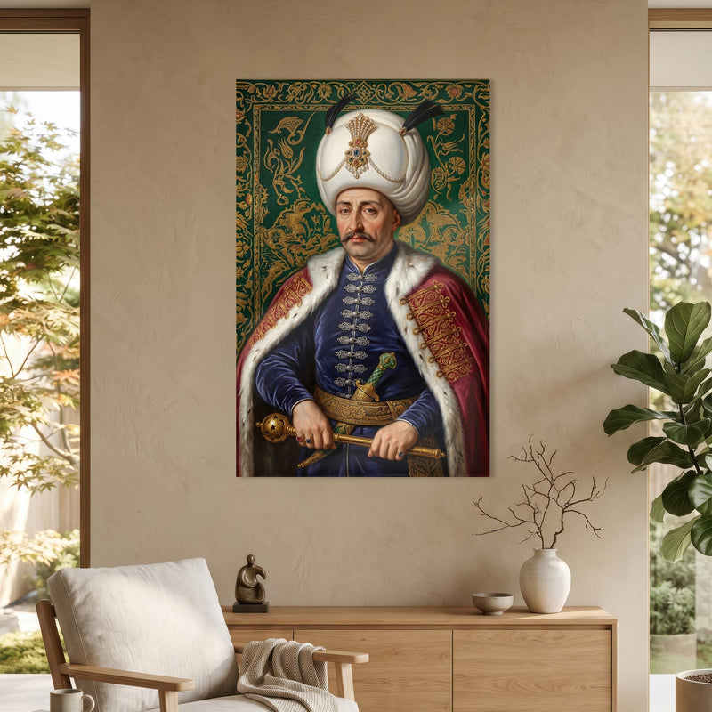Yavuz Sultan Selim Han Cam Tablo – Cam Tablo