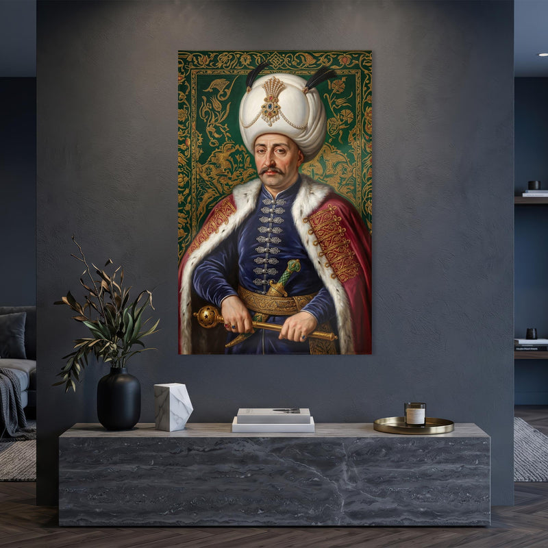 Yavuz Sultan Selim Han Cam Tablo – Cam Tablo