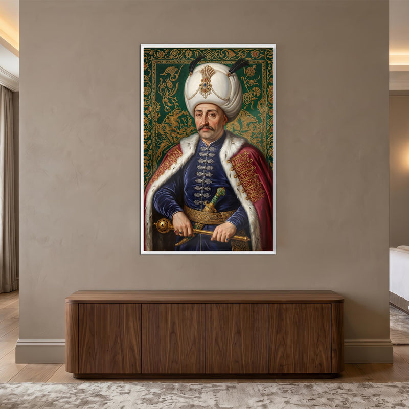 Yavuz Sultan Selim Han Cam Tablo – Cam Tablo