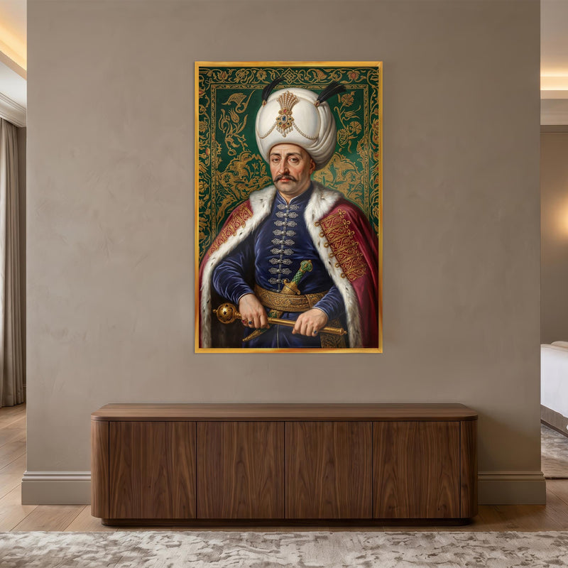 Yavuz Sultan Selim Han Cam Tablo – Cam Tablo