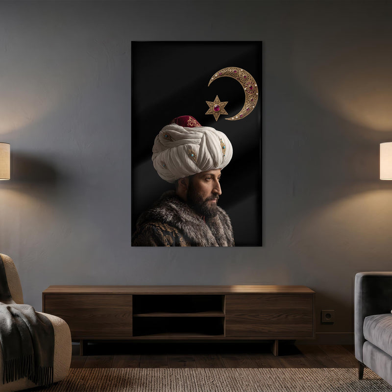 Osmanlı Sultan Hilal Cam Tablo – Cam Tablo