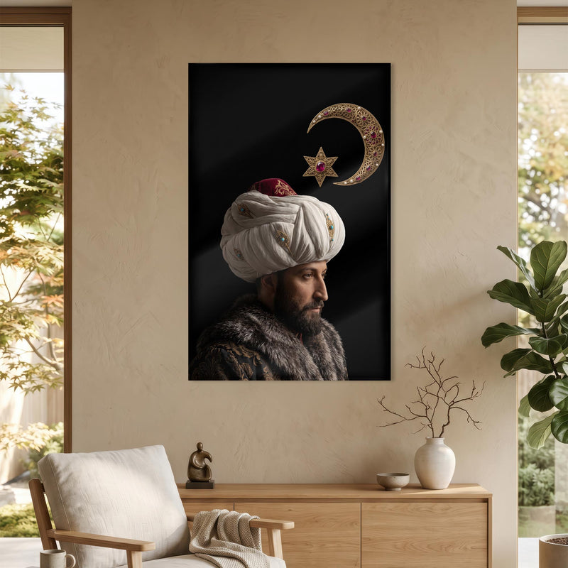 Osmanlı Sultan Hilal Cam Tablo – Cam Tablo