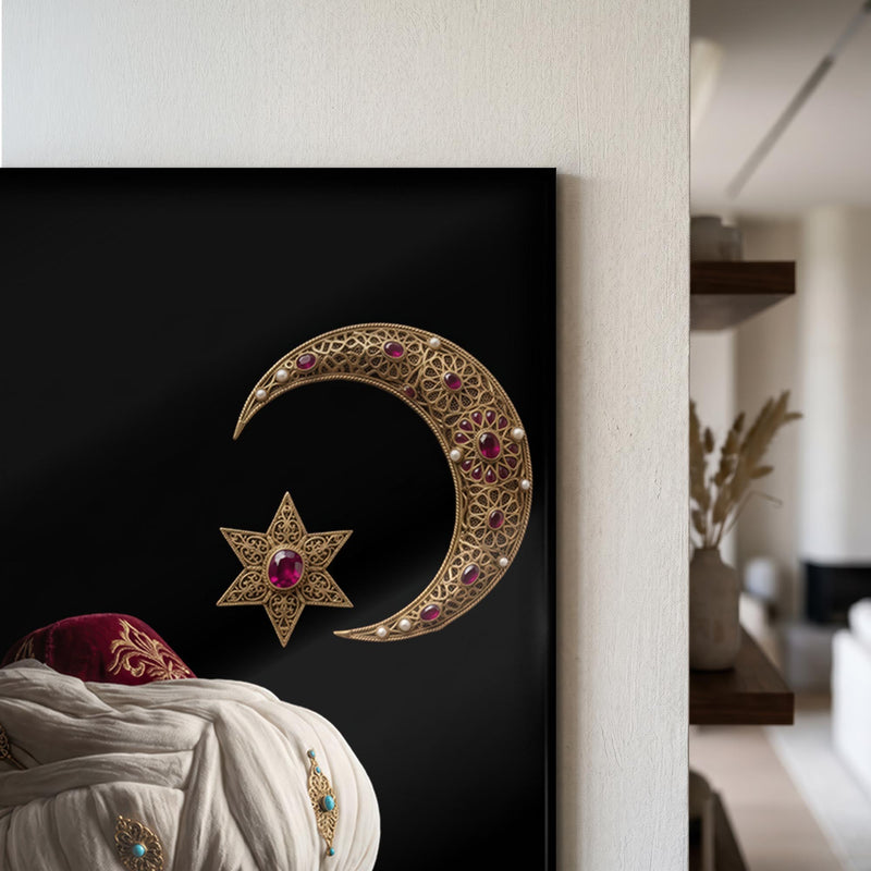 Osmanlı Sultan Hilal Cam Tablo – Cam Tablo