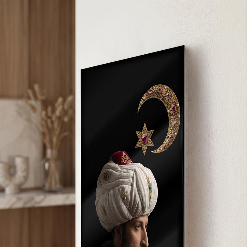 Osmanlı Sultan Hilal Cam Tablo – Cam Tablo