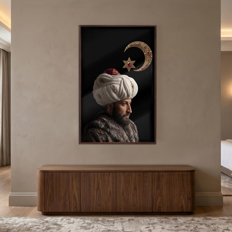 Osmanlı Sultan Hilal Cam Tablo – Cam Tablo