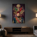 Sultan Abdülhamid Han Cam Tablo – Cam Tablo
