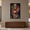 Sultan Abdülhamid Han Cam Tablo – Cam Tablo