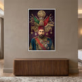 Sultan Abdülhamid Han Cam Tablo – Cam Tablo