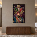 Sultan Abdülhamid Han Cam Tablo – Cam Tablo