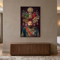 Sultan Abdülhamid Han Cam Tablo – Cam Tablo