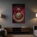 Osmanlı Hilal Arması Cam Tablo – Cam Tablo