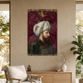 Fatih Sultan Mehmet Han Cam Tablo – Cam Tablo