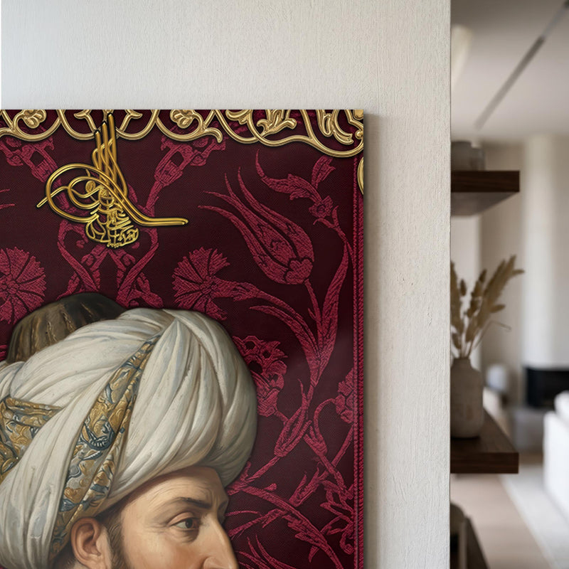 Fatih Sultan Mehmet Han Cam Tablo – Cam Tablo