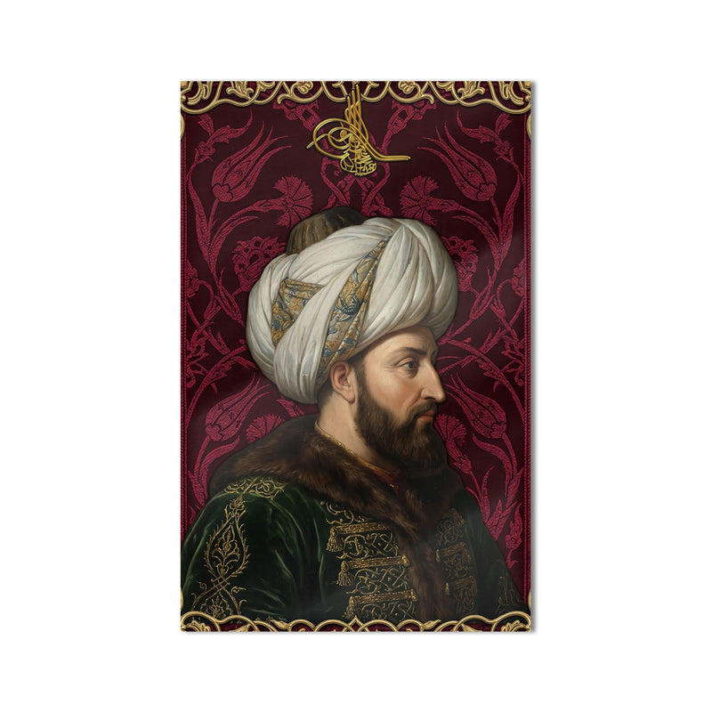Fatih Sultan Mehmet Han Cam Tablo – Cam Tablo