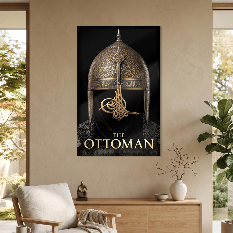 Osmanlı Miğfer Cam Tablo – Cam Tablo