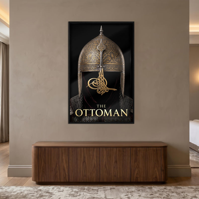 Osmanlı Miğfer Cam Tablo – Cam Tablo