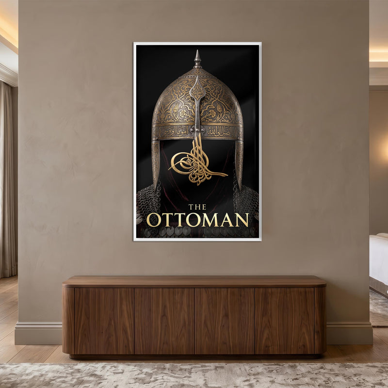 Osmanlı Miğfer Cam Tablo – Cam Tablo