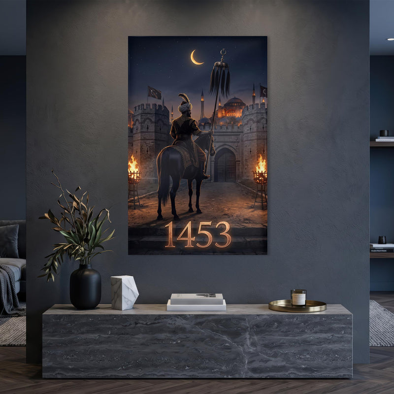1453 Fetih Gece Cam Tablo – Cam Tablo