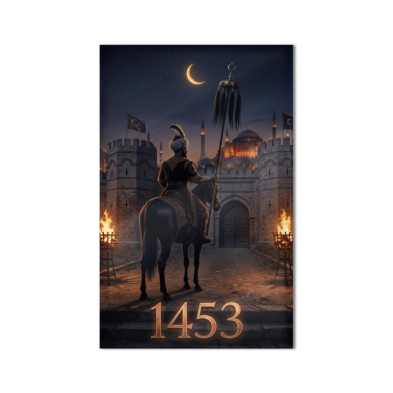 1453 Fetih Gece Cam Tablo – Cam Tablo