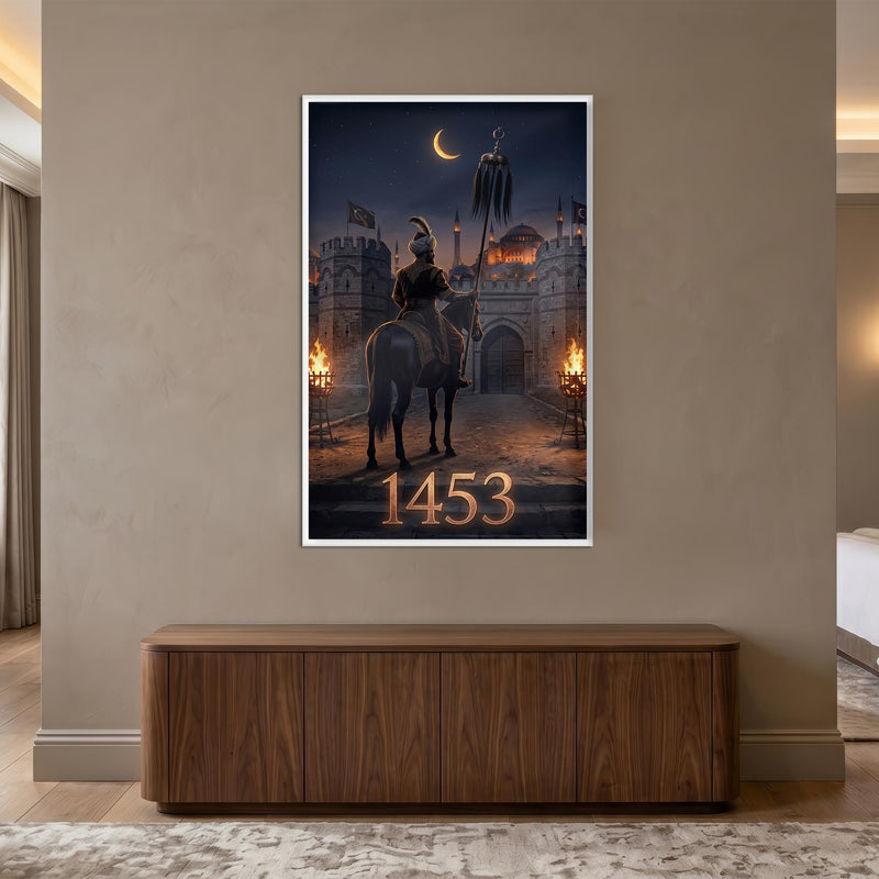 1453 Fetih Gece Cam Tablo – Cam Tablo
