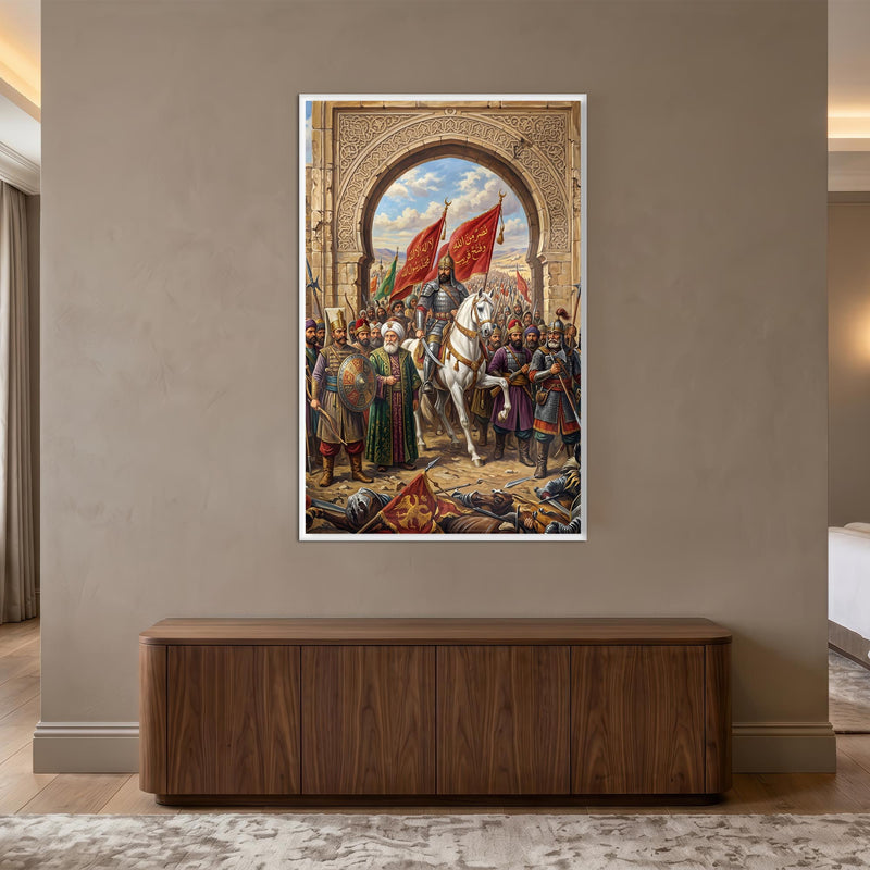 İstanbul Fethi 1453 Osmanlı Ordusu Cam Tablo – Cam Tablo