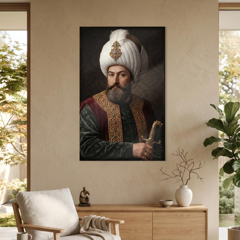 Osmanlı Sultan Kılıç Cam Tablo – Cam Tablo