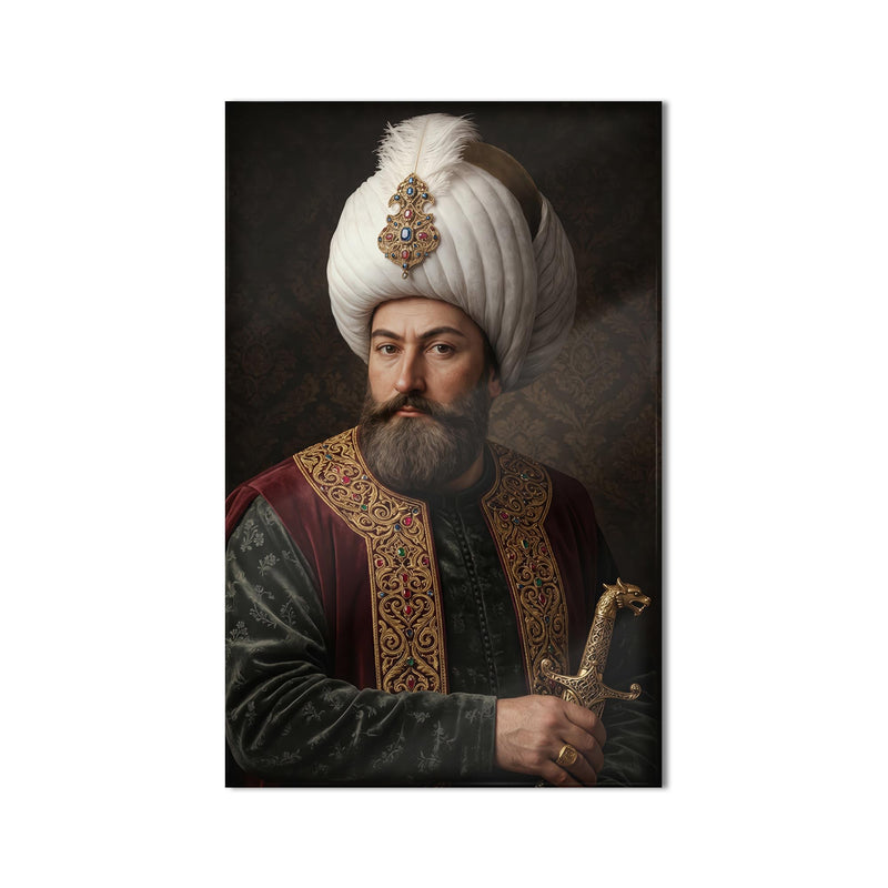 Osmanlı Sultan Kılıç Cam Tablo – Cam Tablo