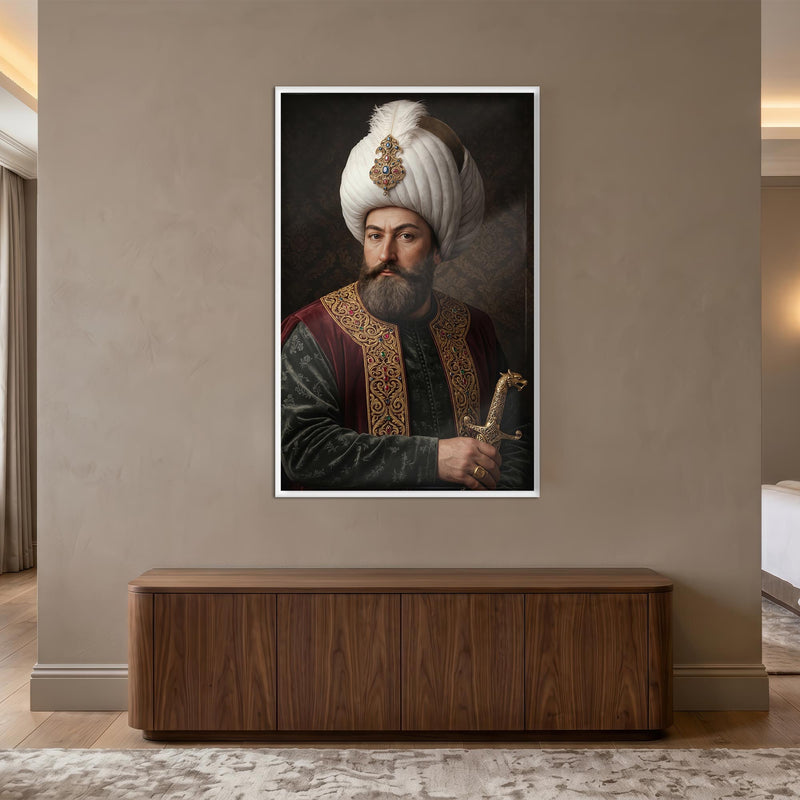 Osmanlı Sultan Kılıç Cam Tablo – Cam Tablo