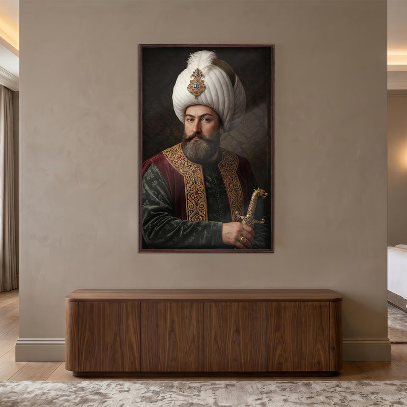 Osmanlı Sultan Kılıç Cam Tablo – Cam Tablo