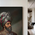 Osmanlı Sultan Zırh Cam Tablo – Cam Tablo