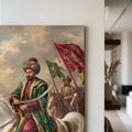 Kanuni Sultan Süleyman Atlı Cam Tablo – Cam Tablo