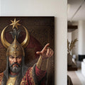 Osmanlı Savasçı Sultan Cam Tablo – Cam Tablo