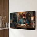 Sultan Abdülhamid Han Kütüphane Cam Tablo – Cam Tablo