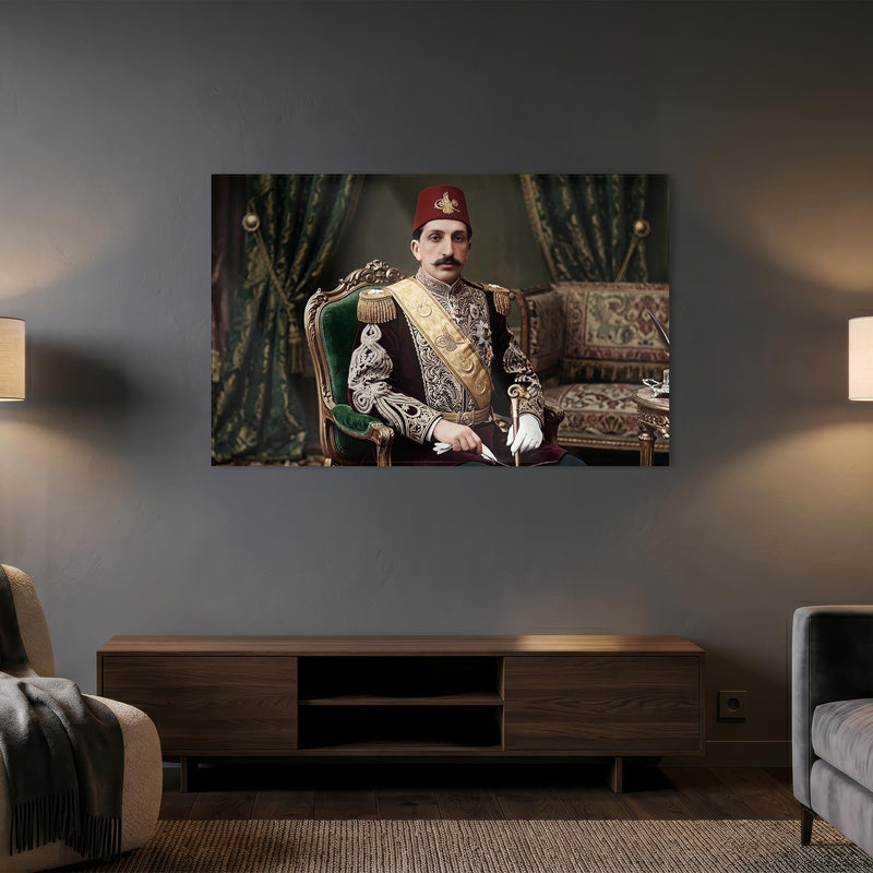 Sultan Abdülhamid Han Saray Cam Tablo – Cam Tablo