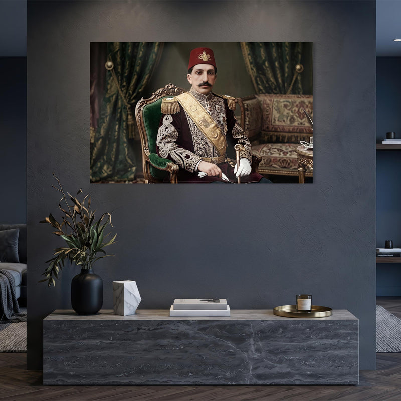 Sultan Abdülhamid Han Saray Cam Tablo – Cam Tablo