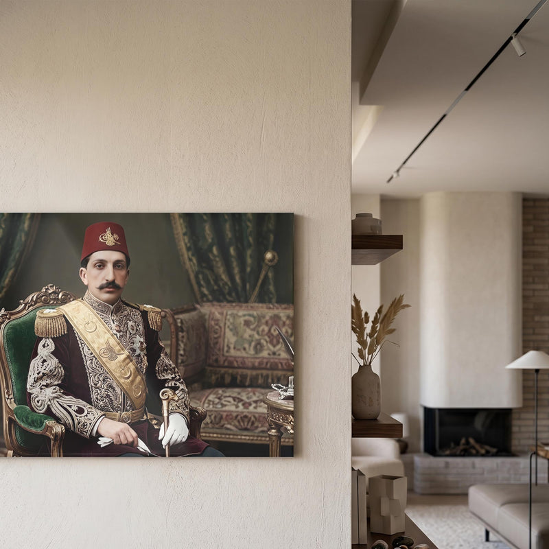 Sultan Abdülhamid Han Saray Cam Tablo – Cam Tablo
