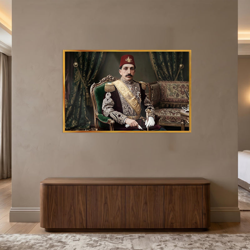 Sultan Abdülhamid Han Saray Cam Tablo – Cam Tablo