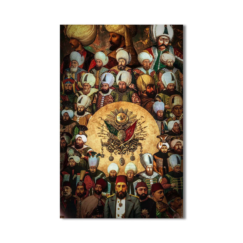 Tüm Padişahlar Cam Tablo – Cam Tablo