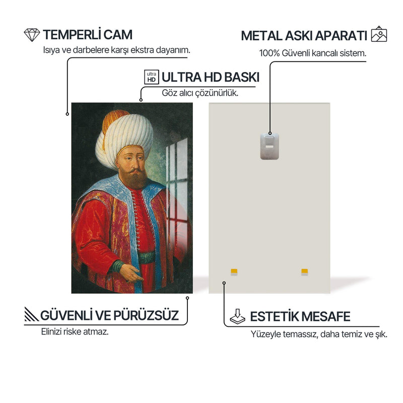 Osman Gazi Cam Tablo – Cam Tablo