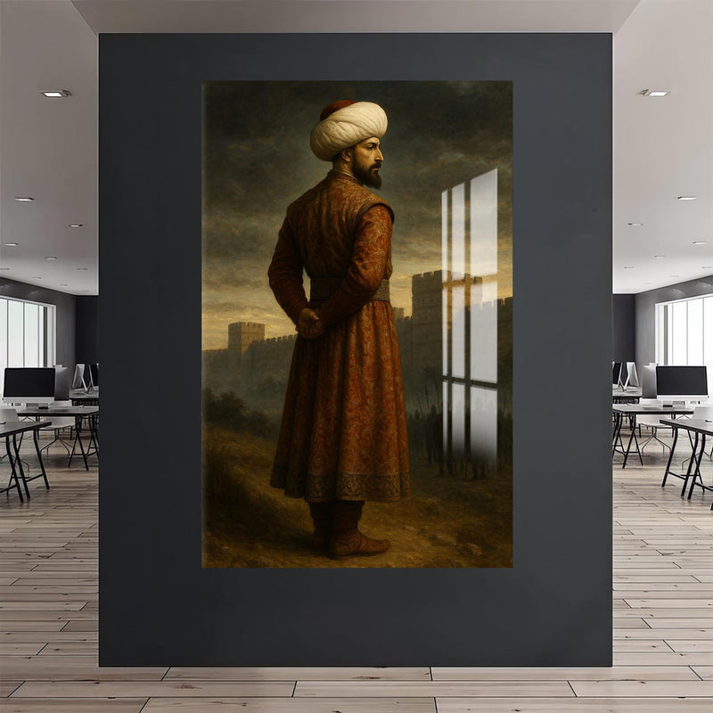 FSM Silüeti Cam Tablo – Cam Tablo