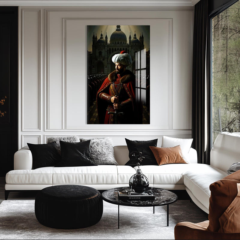 Fatih Sultan Mehmet Cam Tablo – Cam Tablo