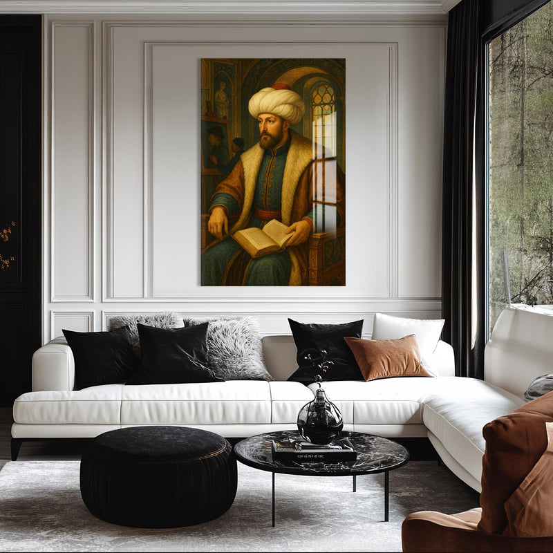 Fatih Sultan Mehmet Cam Tablo – Cam Tablo