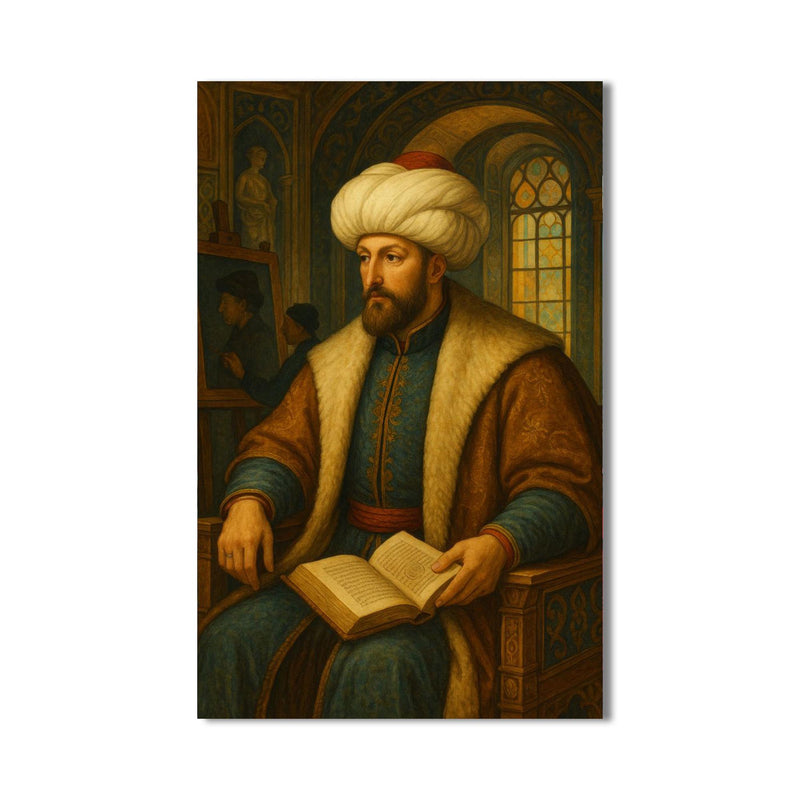 Fatih Sultan Mehmet Cam Tablo – Cam Tablo