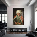Yavuz Sultan Selim Cam Tablo – Siyah Çerçeveli Cam Tablo
