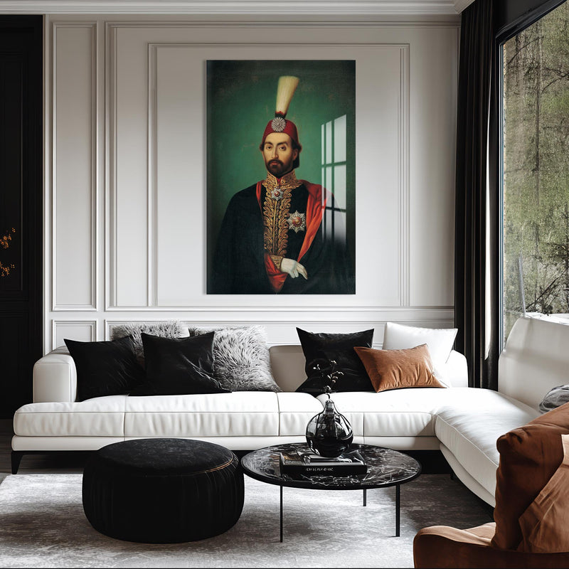 Sultan Abdülmecid Cam Tablo – Cam Tablo