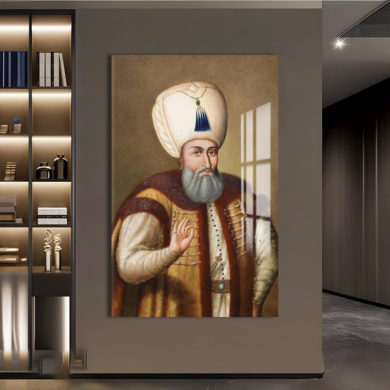 Kanuni Sultan Süleyman Cam Tablo – Cam Tablo