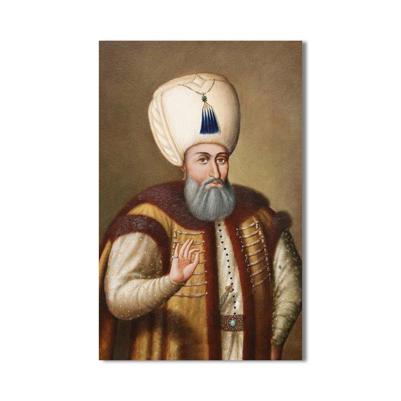 Kanuni Sultan Süleyman Cam Tablo – Cam Tablo