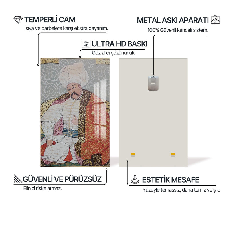 Yavuz Sultan Selim Cam Tablo – Cam Tablo