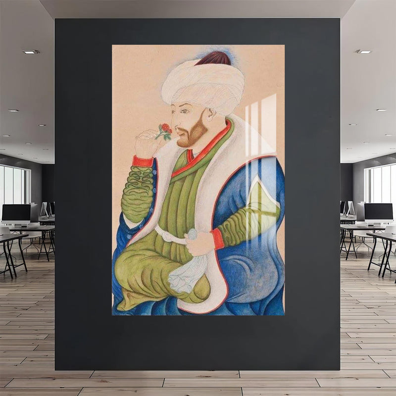 Fatih Sultan Mehmet Cam Tablo – Cam Tablo